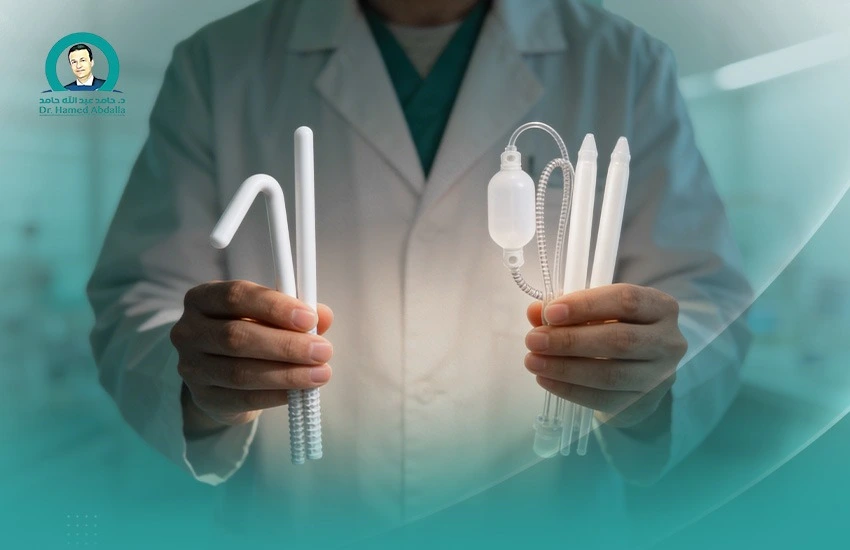 تعرف علي شكل الدعامات الذكرية بعد التركيب