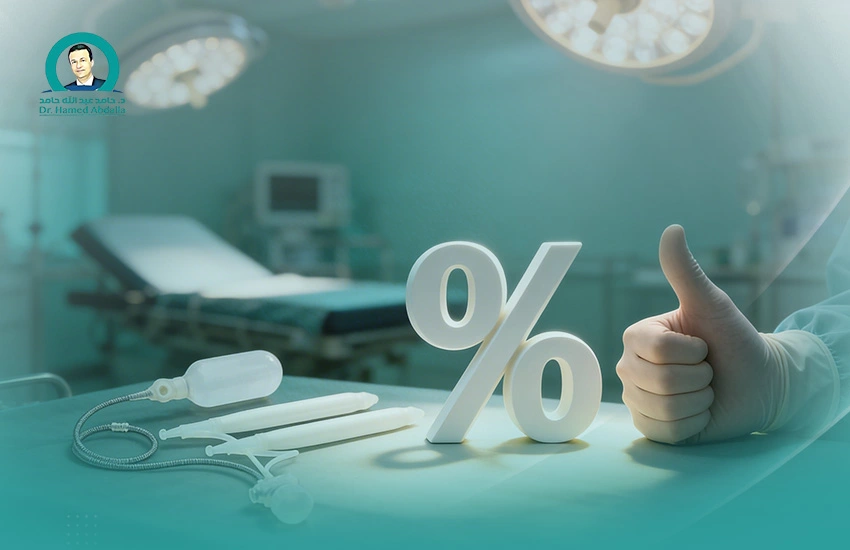 نسبة نجاح عملية الدعامة الذكرية